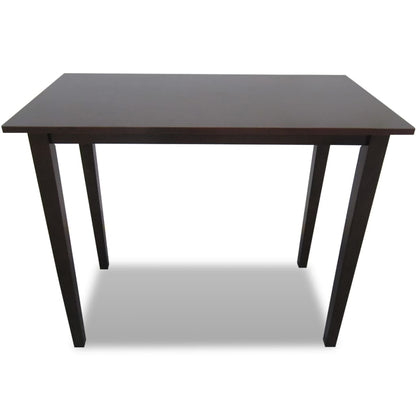 Mesa Alta De Madera Marrón_0