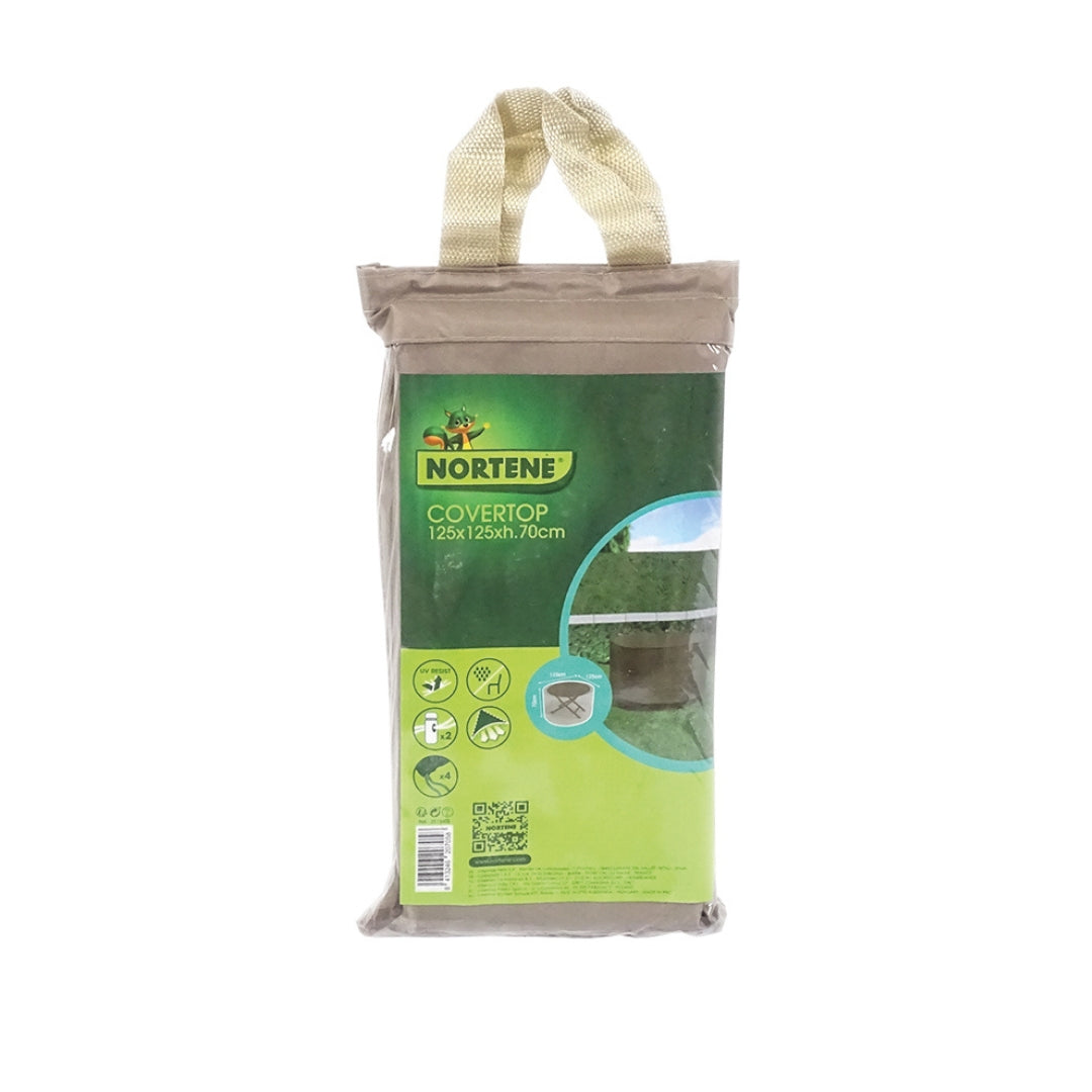 Funda Protectora Mesa Redonda 125x125x70 Cm Nortene_2