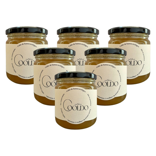Embalagem x6 Caldo de Osso Cooldo 300 ml