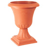 Pote Ornamental Com Athena Foot 22l., Dimensões (mm) 474x474x612, Cor De Terracota