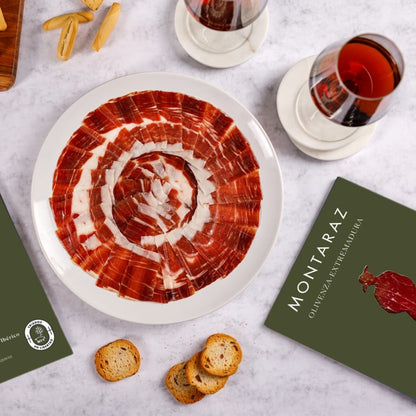 Caja Regalo Gourmet | 7 Loncheados De Jamón De Cebo De Campo Ibérico 50% Raza Ibérica Envasados Al Vacío 700g_3