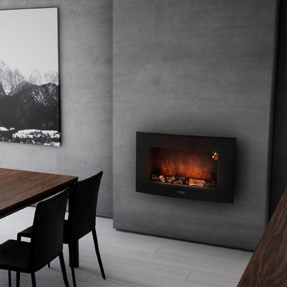 Cecotec Chimenea Eléctrica Decorativa De Pared Ready Warm 3500 Curved Flames_3