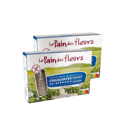 Pack 2x Tostas Crocantes de Trigo Sarraceno Le Pain de Fleurs 300 g