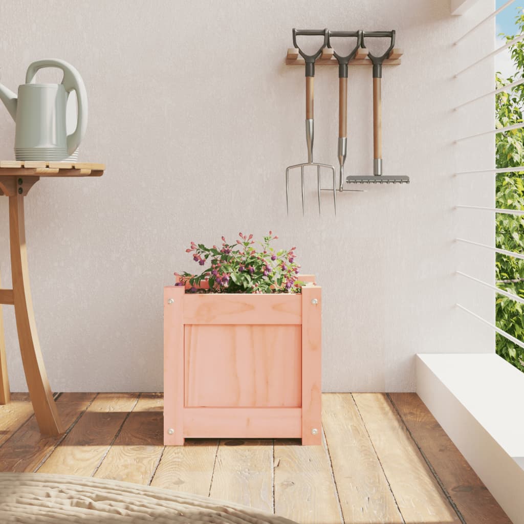 Jardinera Madera Maciza De Abeto Douglas 31x31x31 Cm_2
