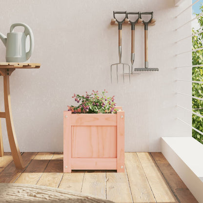 Jardinera Madera Maciza De Abeto Douglas 31x31x31 Cm_2