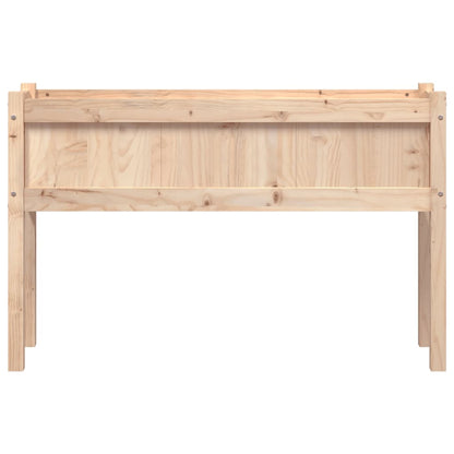 Jardineras De Exterior Con Patas 2 Uds Madera Maciza De Pino_4