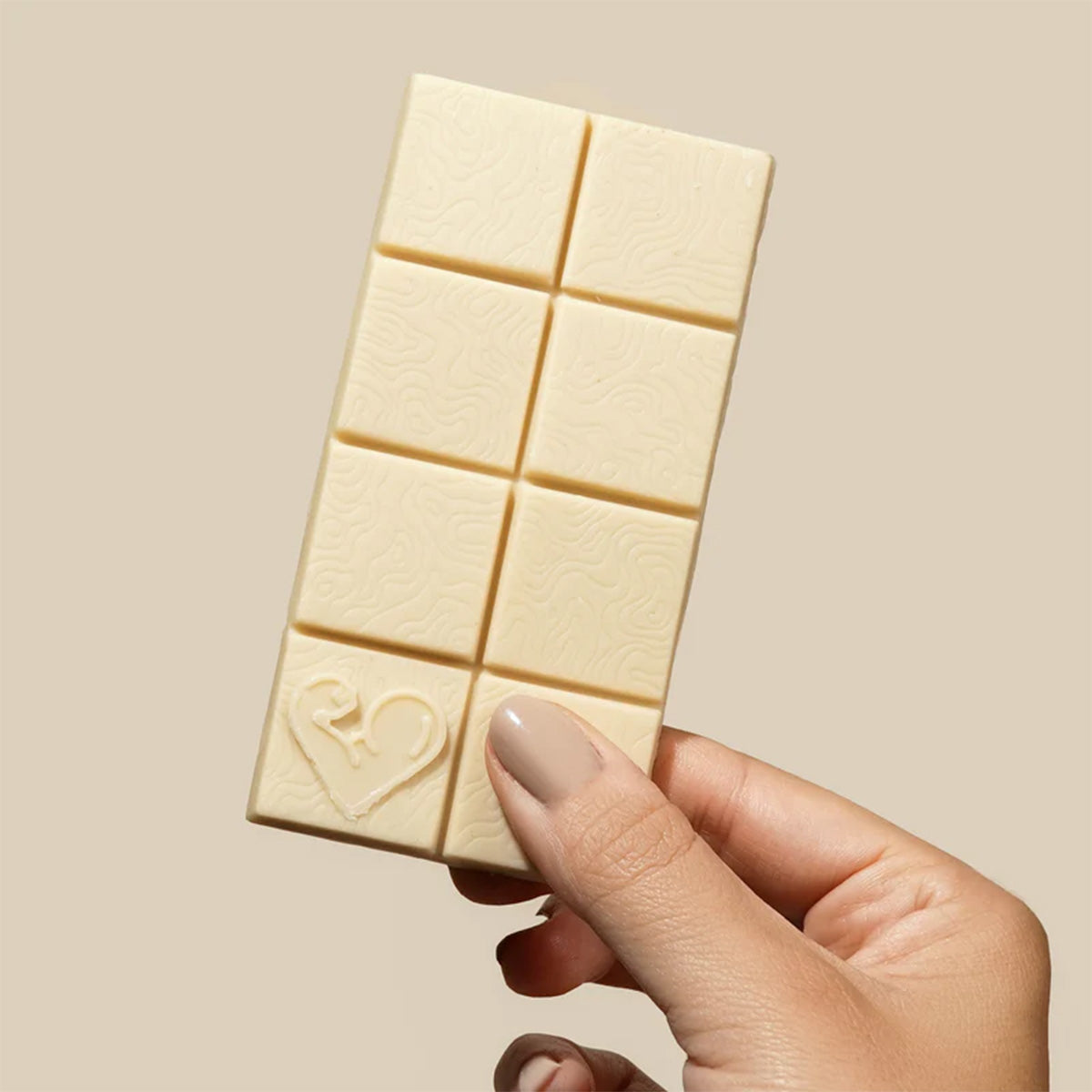 Chocolate cetogénico biológico e vegan 48% branco 50 g