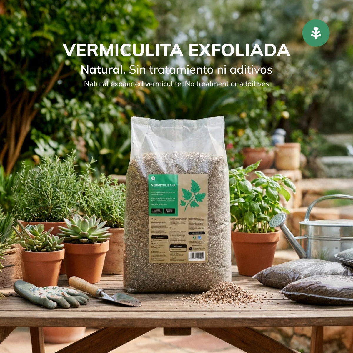 Vermiculita Planeta Huerto 8 Litros