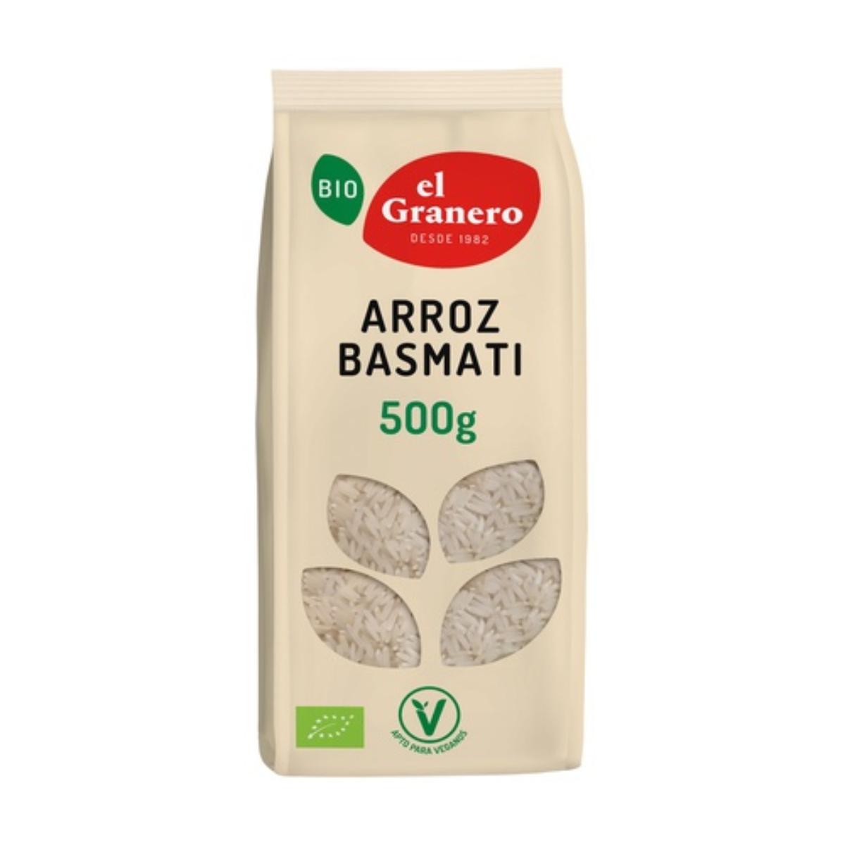 Arroz Basmati Biológico El Granero 500 g
