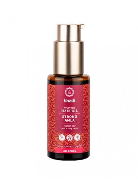 Óleo capilar Amla fortalecedor e brilhante Khadi 50 ml