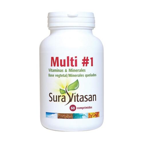 Multi #1 Vitaminas e Minerais 60 Comprimidos Sura Vitasan