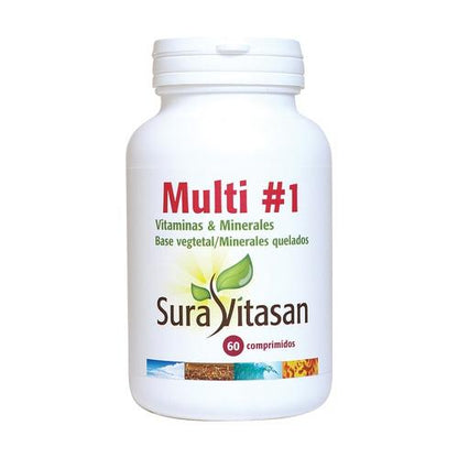 Multi #1 Vitaminas e Minerais 60 Comprimidos Sura Vitasan
