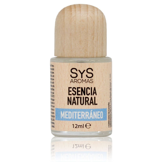 Esencia Natural Mediterráneo SYS Aromas 12 ml | Aroma Fresco y Cítrico | Para Quemadores y Humidificadores_0