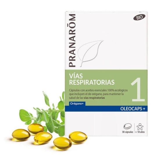 1 BIO Pranarom trato respiratório 30 cápsulas