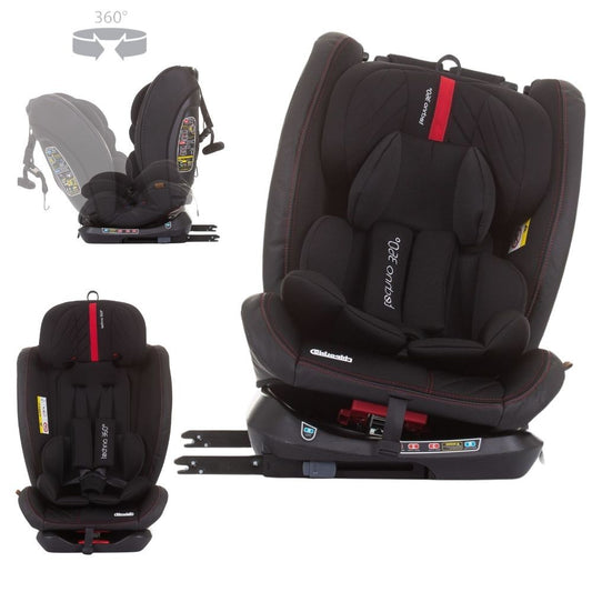 Silla De Auto Dual Grupo 0-1-2-3 Techno 360º Ebony_0