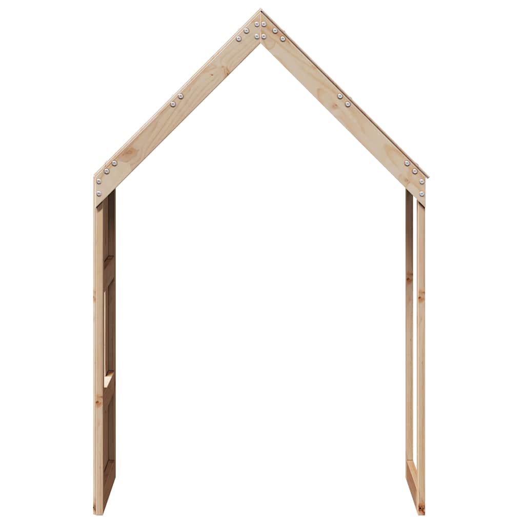 Techo De Cama Infantil Madera Maciza Pino 55x84x132 Cm_4