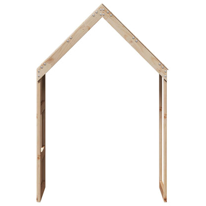 Techo De Cama Infantil Madera Maciza Pino 55x84x132 Cm_4