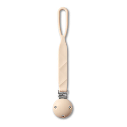 Cadena Portachupetes De Silicona Beige_0