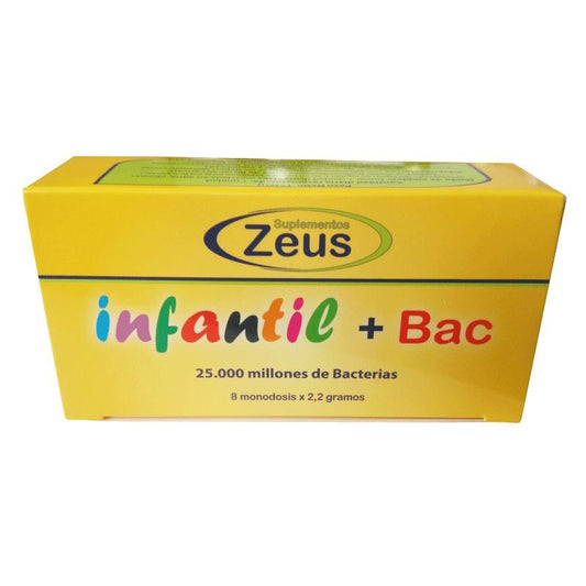 Infantil+Bac (8 doses únicas x 2 mg) Zeus