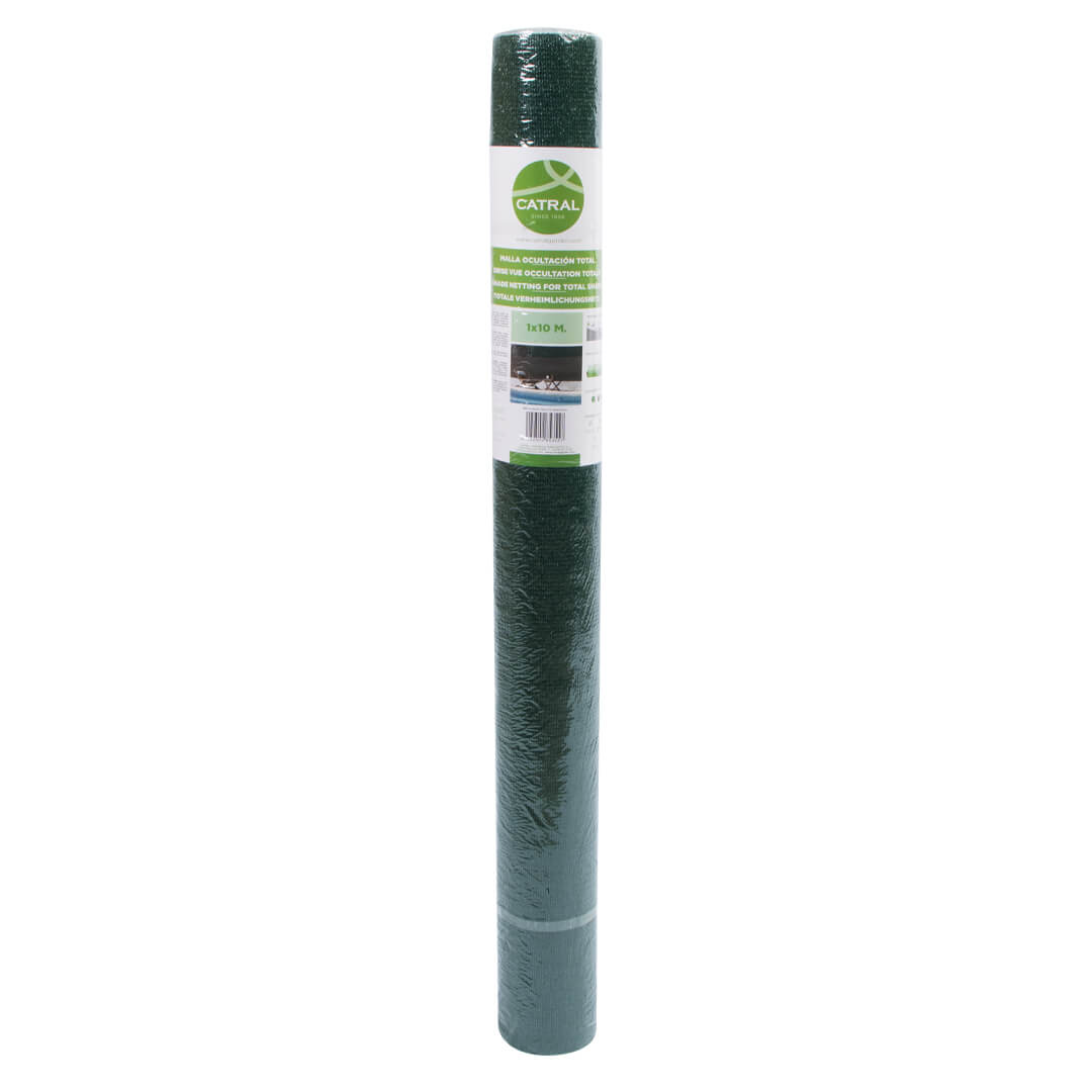 Malla De Ocultación Recynet 120 Gr 1,5x50 M Verde Oscuro Nortene_1