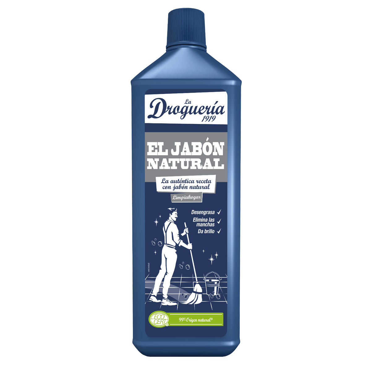 Produto de limpeza multiusos com sabão natural frasco LA DROGUERIA 1919 1 L