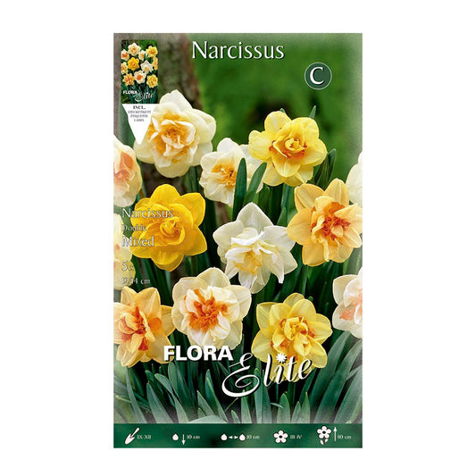 Bolbos de Narciso Double Elite Mix 5 unidades