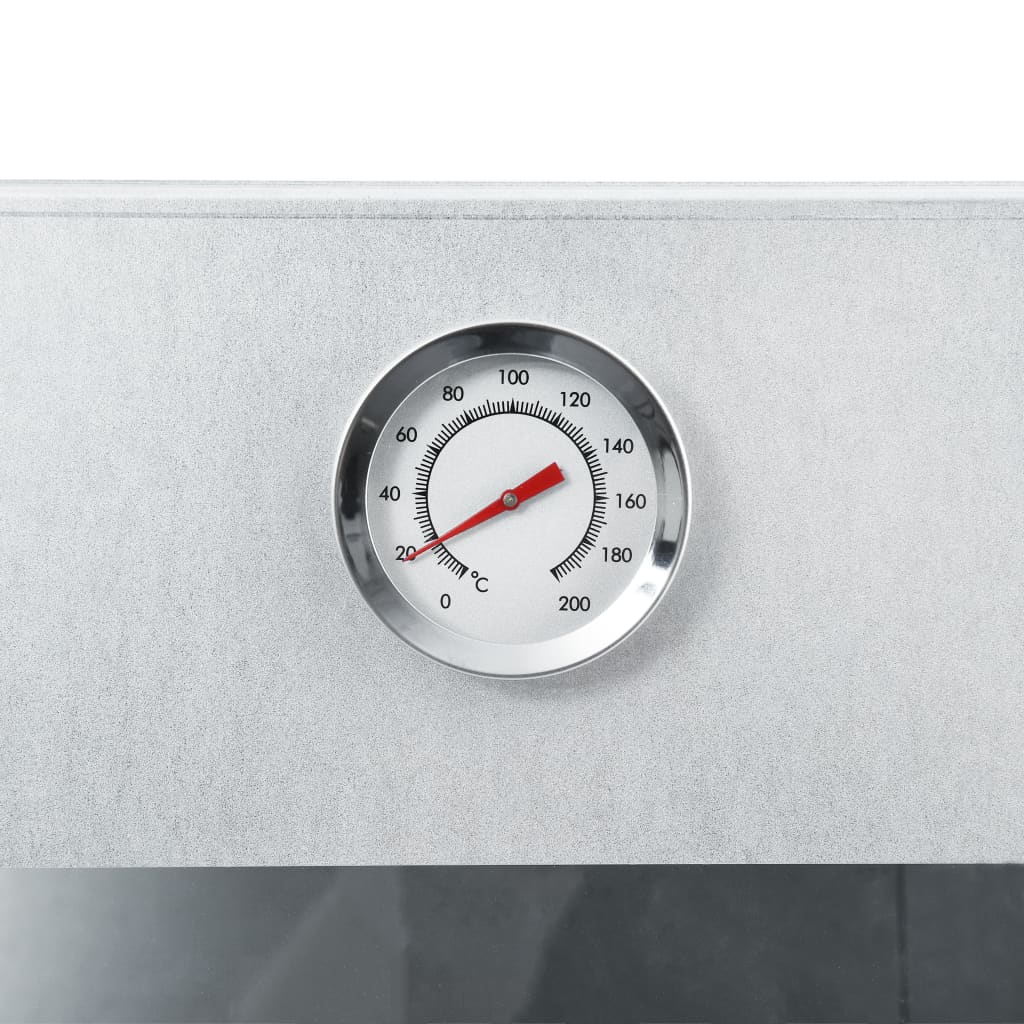 Horno Ahumador Barbacoa 1 Kg De Virutas De Madera 44,5x29x83 Cm / Vetonek_2