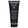 Gel de limpeza facial com carvão ativado Apivita 150 ml