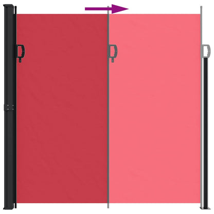 Vidaxl Toldo Lateral Retráctil Rojo 200x500 Cm_4