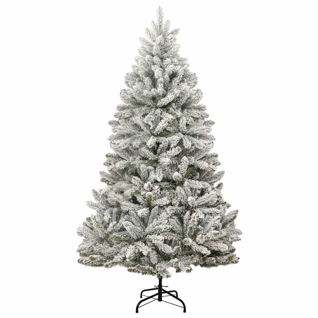 Vidaxl Árbol De Navidad Artificial Con Bisagras 300 Led Y Bolas 240 Cm_4