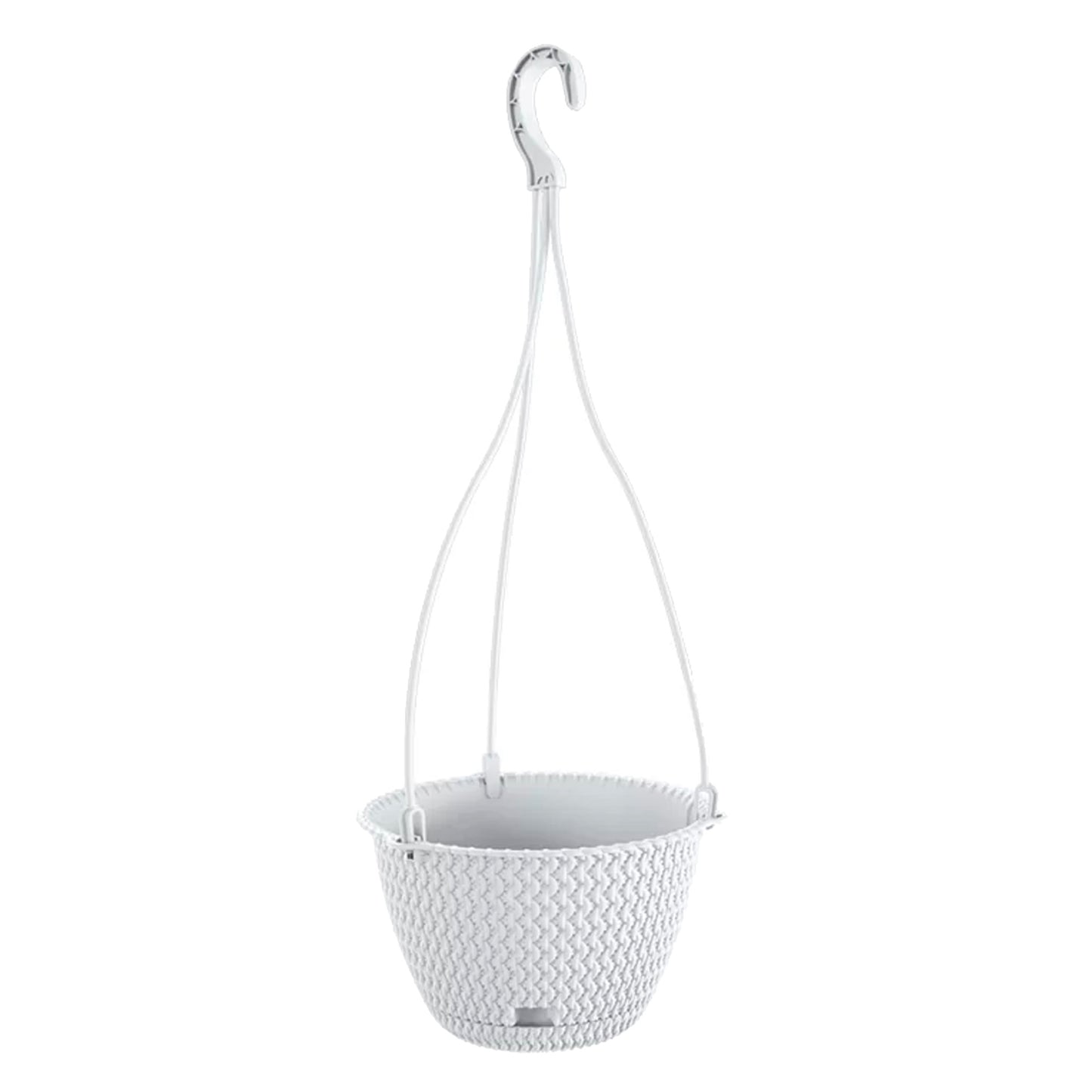 Macetero Colgante Splofy Round W 3l., Dimensiones (mm) 230x230x145, Color Blanco