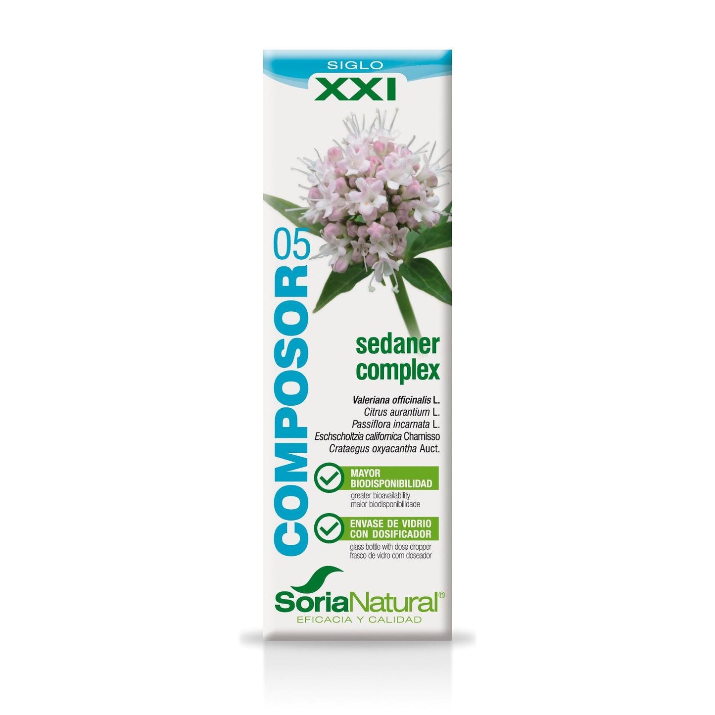 Composor 5 Valerian Complex XXI Soria Natural 50 ml