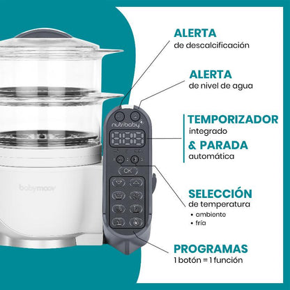 Nutribaby (+) Robot Multifunções Branco Babymoov