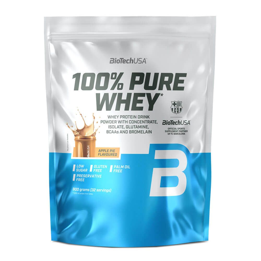 100% Pure Whey - 900g - Chocolate Y Coco - Proteina De Suero Whey - Biotech Usa_0