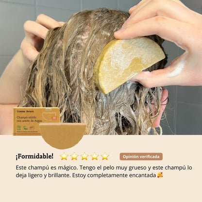 Champú Sólido Con Aceite De Argán (cabello Seco O Dañado)_3