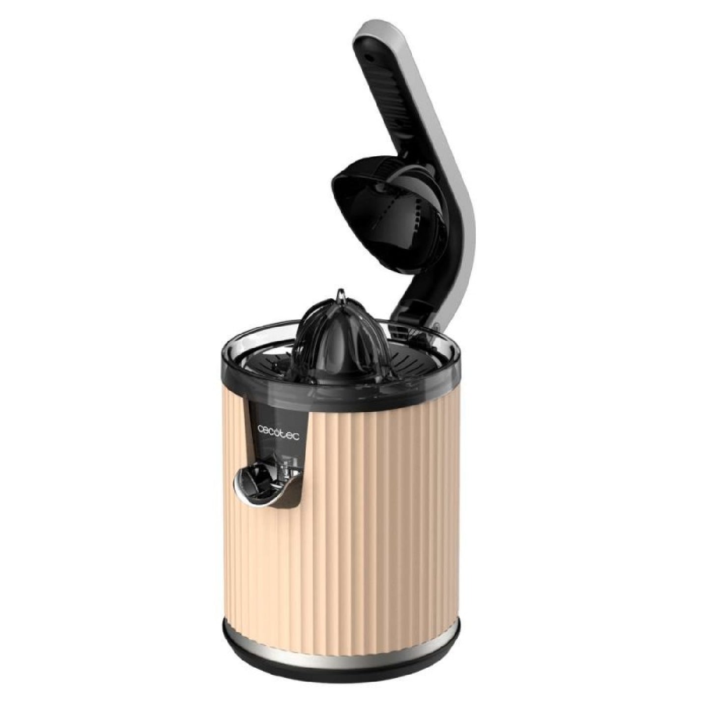 Cecotec Exprimidor Eléctrico Naranjas Y Cítricos Xqueeze Retrojuice 600 Beige, Potencia 600w, Capacidad 1 L_2