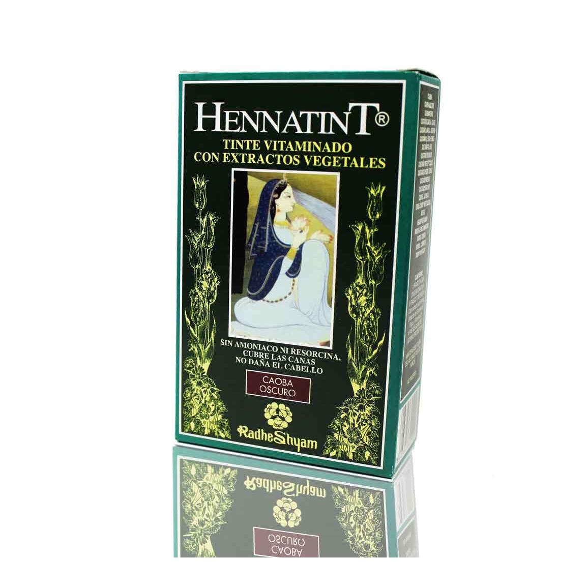 Hennatint Mogno Escuro Radhe 120 Ml Radhe