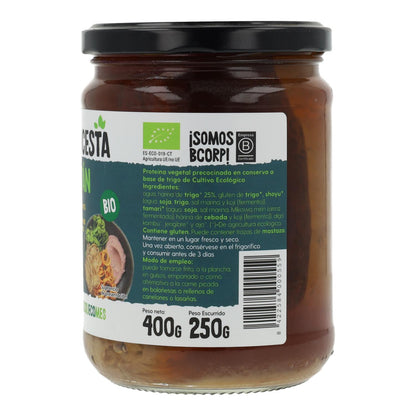Ecocesta Seitan em lata biológico 400g