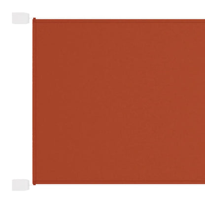 Vidaxl Toldo Vertical Terracota Tela Oxford 60x800 Cm_0