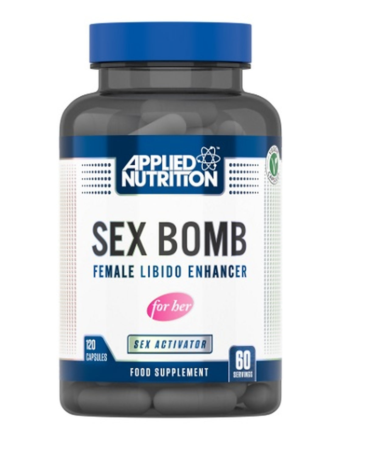 Bomba Sexual Femenina De Applied Nutrition - 120 Cápsulas_0