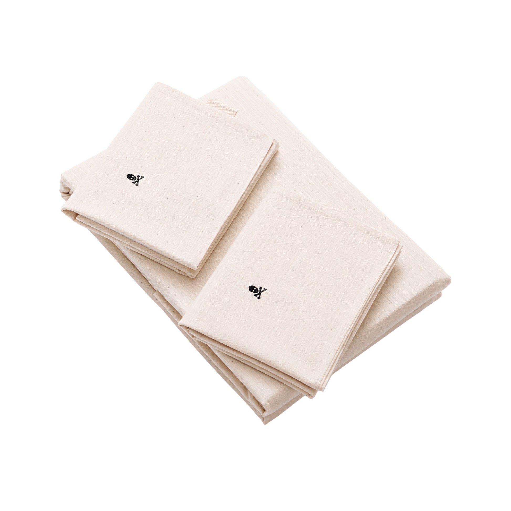 Set Sábanas Ocre (encimera 270x280cm + 2 Fundas De Almohada  50x105cm) 100% Algodón Scalpers Home