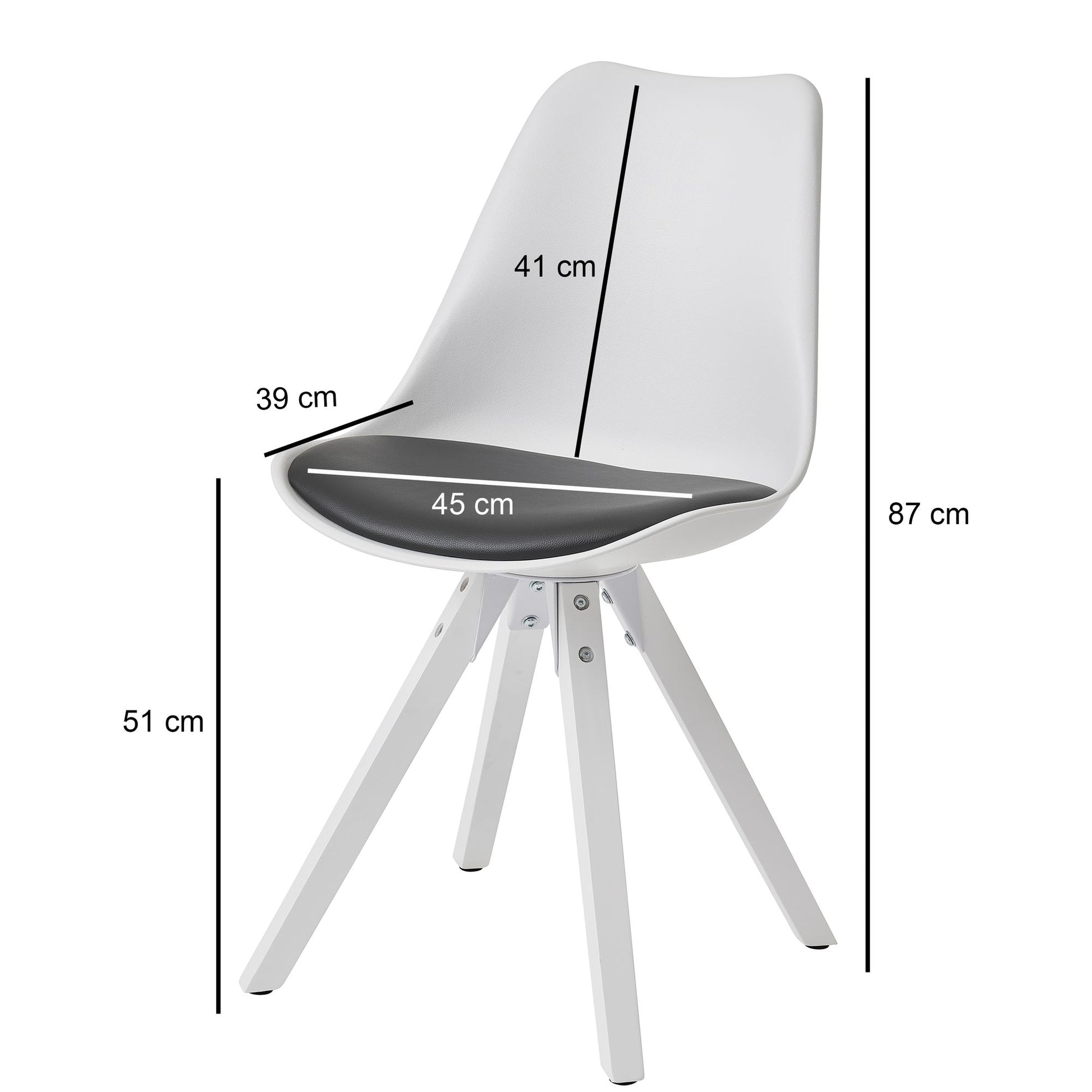 Silla De Comedor Funcional Y Resistente, Modelo Wl6.137_3