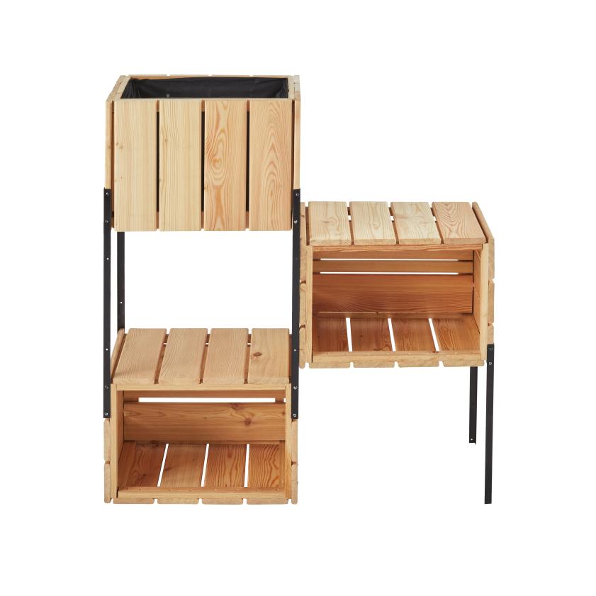 Floreira de varanda ACANTA 826x282x860 mm