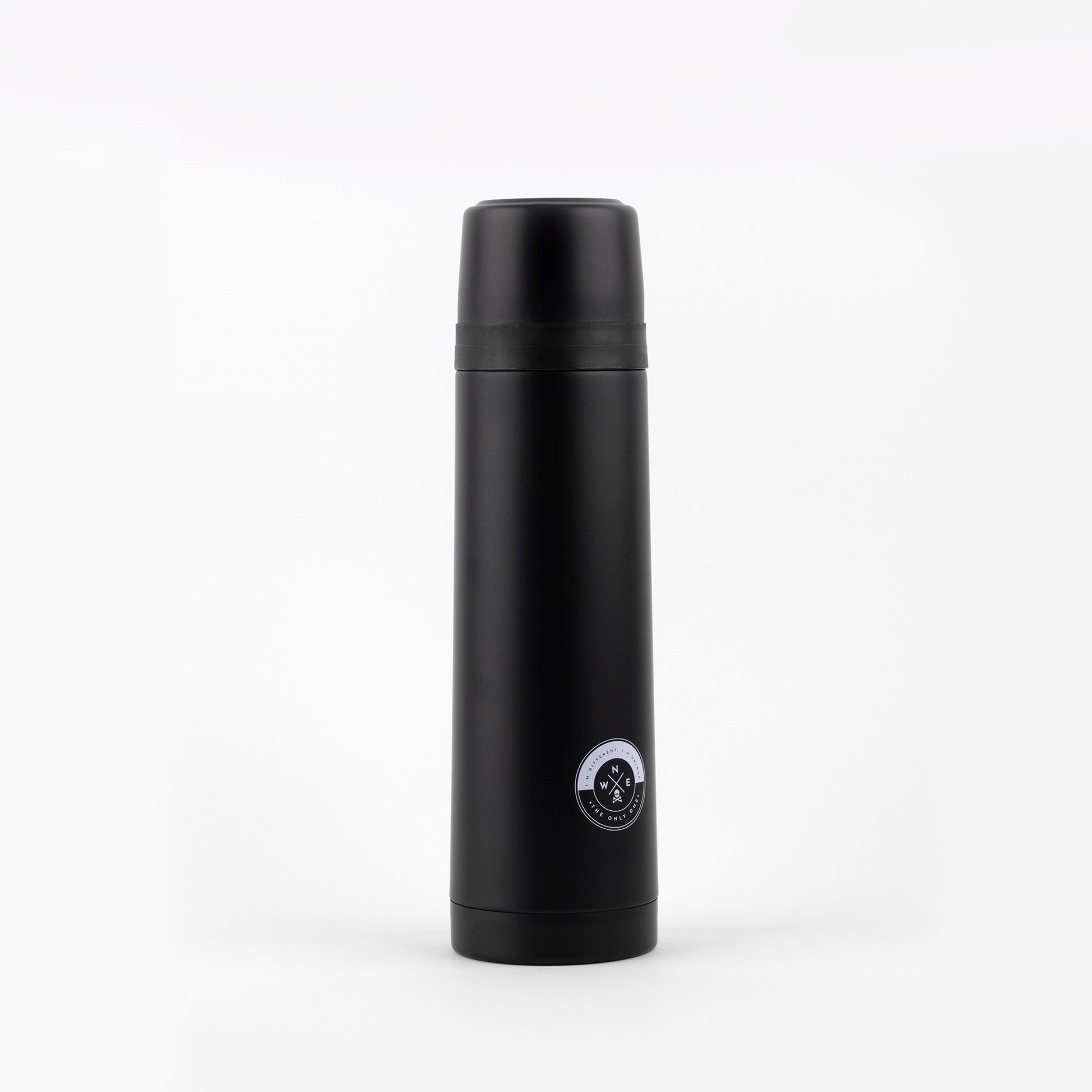 Botella - Termo De Agua 500ml En Acero Inoxidable Negro Scalpers Home_5