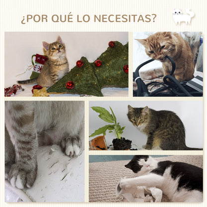 Pawhut Juego De Estanterías Para Gatos De Pared De 4 Piezas Gris_5
