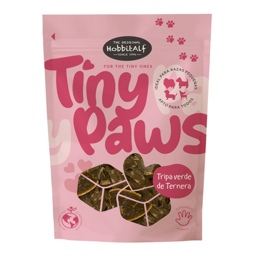 Tiras de tripa bovina verde Hobbitalf 80g