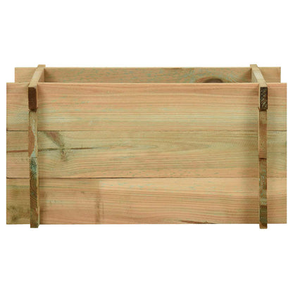Cama Elevada De Verduras Para Jardín Verde 80 X 80 X 32 Cm_0