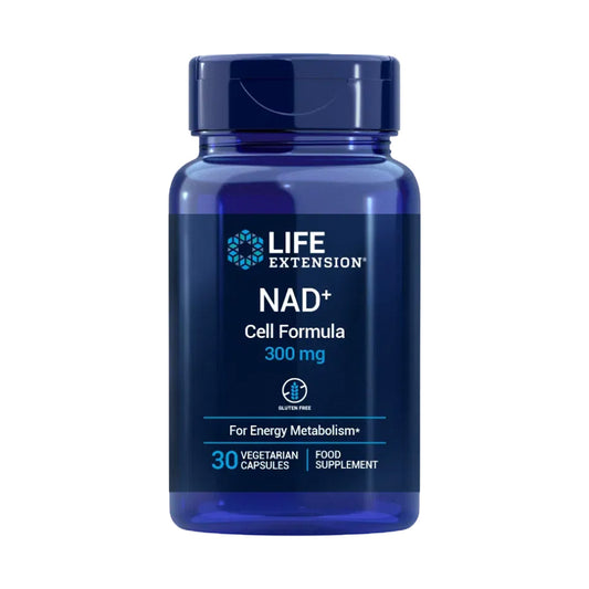 Fórmula para células NAD+ 300 mg, Life Extension 30 cápsulas