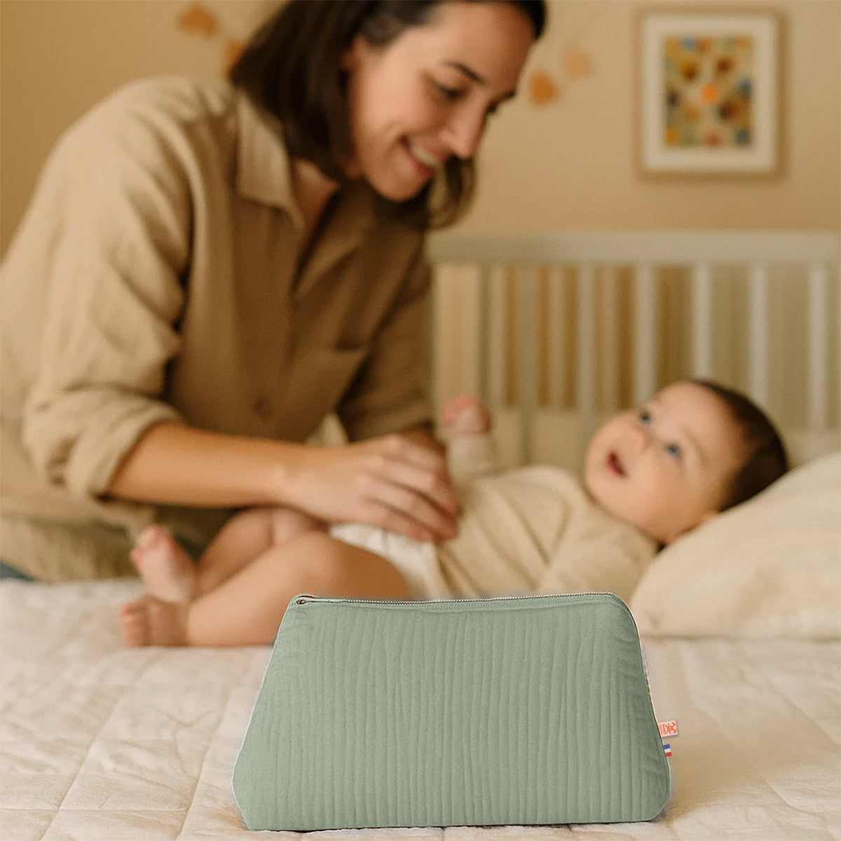 Neceser En Algodón Bio Verde_1