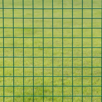 Malla Metalica Plastificada| 1x25m| Composición 80% Acero Galvanizado/20% Pvc|malla Para Cercos| Reticula 6x6mm_4